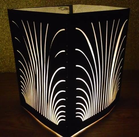 Night club centerpiece / luminary pattern