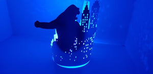 Extra large New York city skyline goes ape