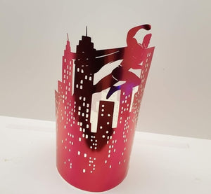 Extra large superhero skyline a1