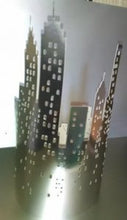 Extra large New York skyline silhouette